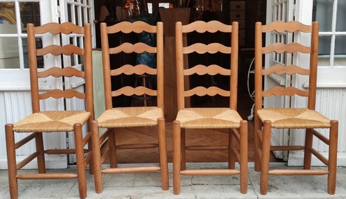 Série chaises anciennes - série, 4