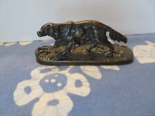 ancien Bronze sétaire signé Mene