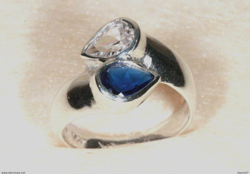 Bague argent 925 1000ème - bague, en