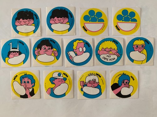 Lot stickers vintage - stickers, yaourt