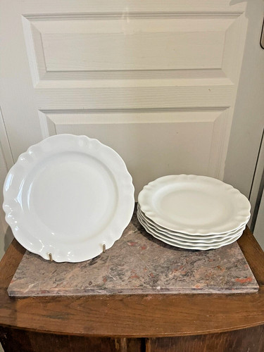 Ancienne assiette plate - 6x,