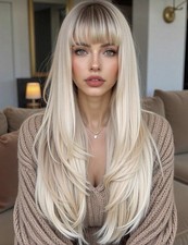 Perruque Femme Longue Blond