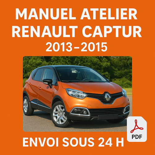 Manuel atelier renault captur - renault,