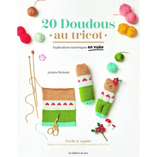 Livre doudous tricot - doudous, au
