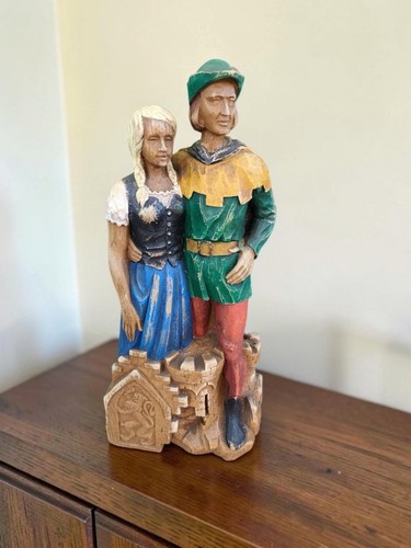 Antique robin hood maid - hood,