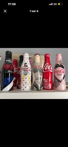 Coca cola lot bouteilles - coca-cola,