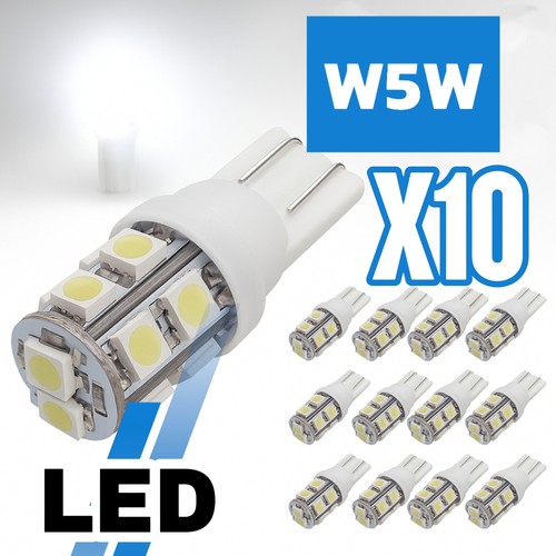 Ampoules w5w t10 led blanc - 10,