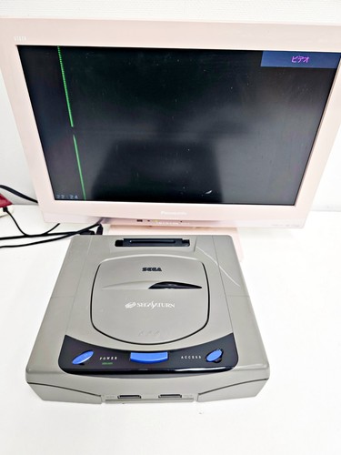 Sega saturn grey - grey, junk