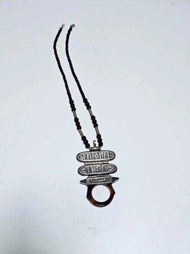 Collier artisanal argent - collier, en