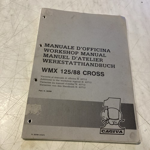 Cagiva 1988 wmx125 cross 125 - wmx125,