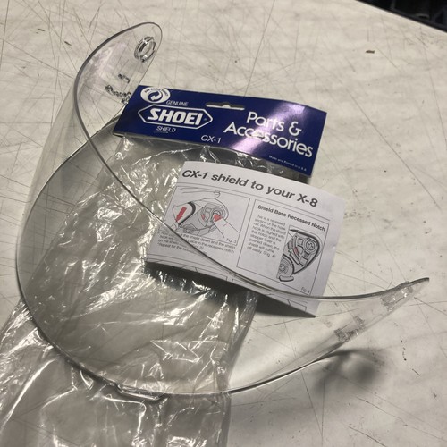 Shoei visière casque - shoei, cx-1