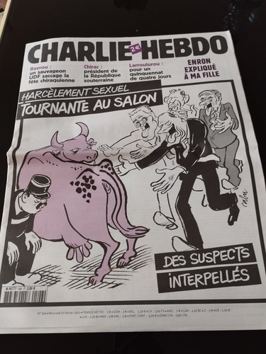 Charlie hebdo 2002 - hebdo, 27/02/2002
