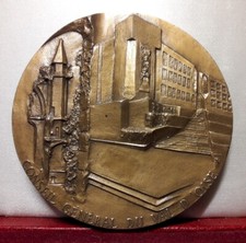 1987 PRESSE PAPIERS MÉDAILLE