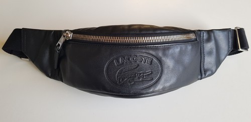 Sac banane cuir noir - banane,