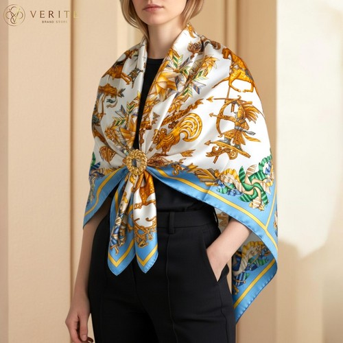 Rare vintage hermes foulard - vintage, en