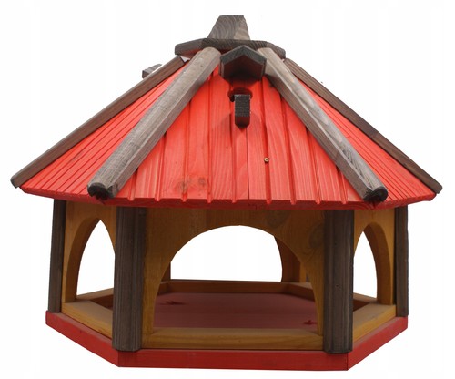 Mangeoire oiseaux bois - oiseaux,