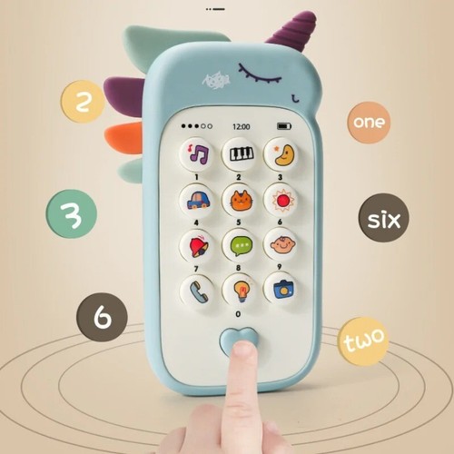 Baby phone toys bilingual - baby,