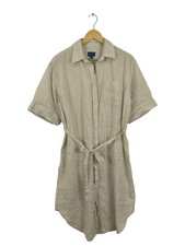 GANT Robe chemise Dames Robe T EU 38 blanc cassé style décontracté