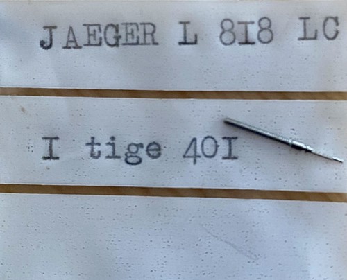 Tige 401 jaeger lecoultre - jaeger, 818