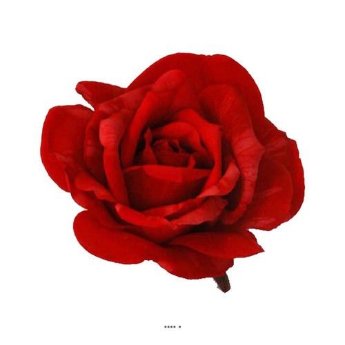 Tête rose artificielle - rose,