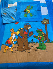 AV7⚜️ Parure de Lit Franklin Housse de Couette + Drap Housse et Taie D'oreillers