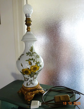 Pied de lampe ancien en