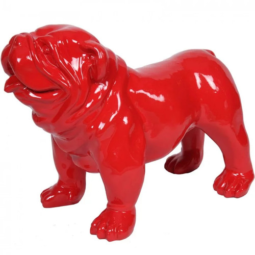 Statue résine chien - statue,
