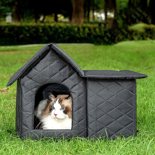 Niche pour chats - , d'extérieur