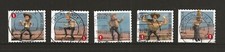 2009 Belgium Bob & Bobette SG4237-4241 fine used