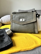 Sac Ikks Vert Kaki Cuir 100%