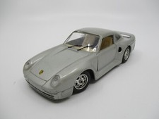 AU516 BURAGO 1/24 VOITURE PORSCHE 959 BB-PW959 ARGENTE REF 0121 BON ETAT