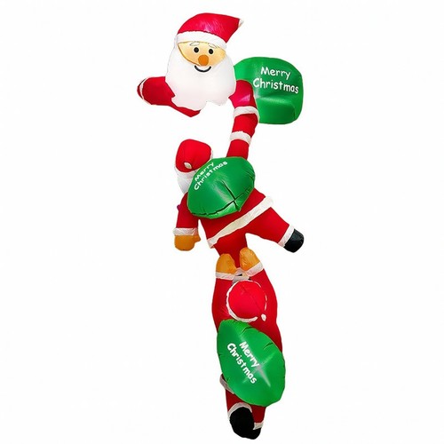 Père noël grimpeur gonflable - père,