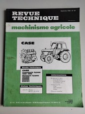 REVUE TECHNIQUE TRACTEUR CASE