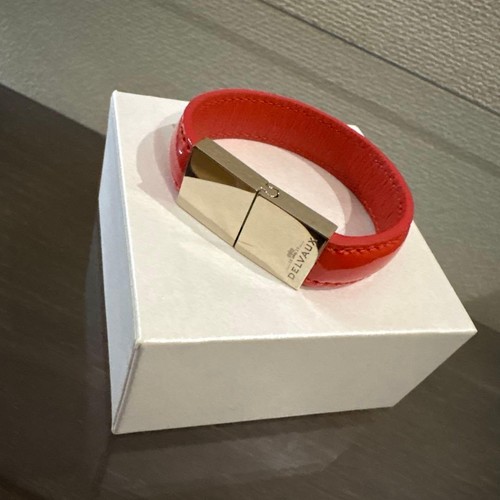 Delvaux red bracelet - delvaux,
