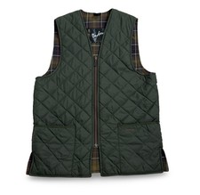 Barbour Classic Zip In Liner A855 C42/107cm Quilted Vest Reversible