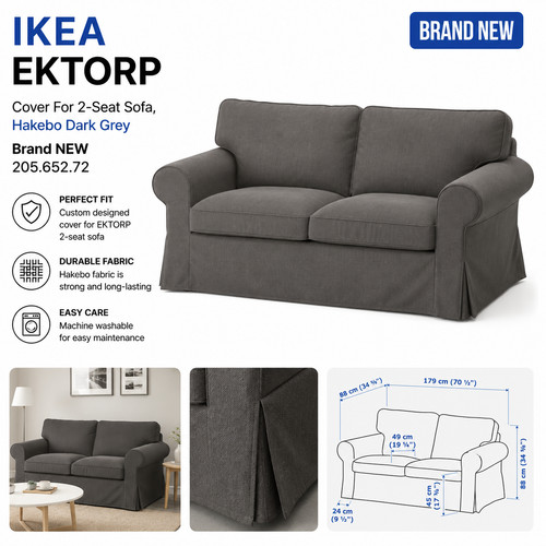 Housse ikea ektorp pour - housse,
