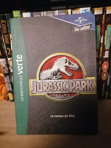 Livre jurassic park - jurassic,