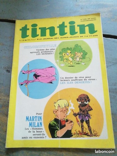Magazine tintin journal des - tintin,