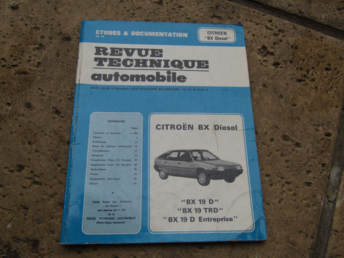 Revue technique automobile - revue,