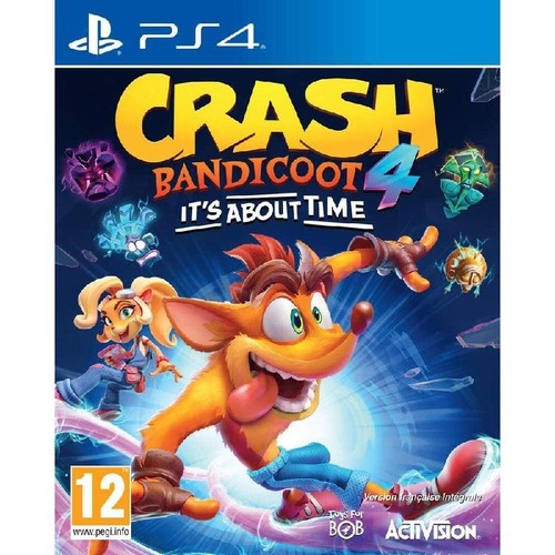 Jeu ps4 crash bandicoot s - crash,