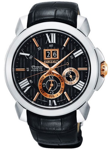 Seiko premier kinetic men - premier, men's