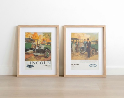 Pub ancienne lincoln 1929 - ancienne,