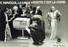 1982 Advertising 068 Minolta (2D) Micro-Toning System Copier Advertising