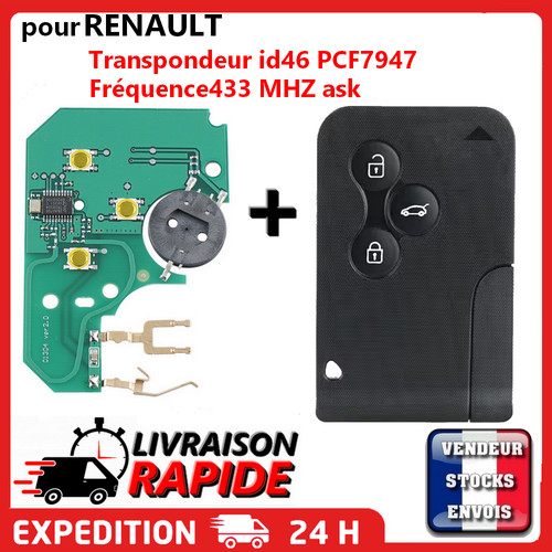 Carte pour renault - pour, 2