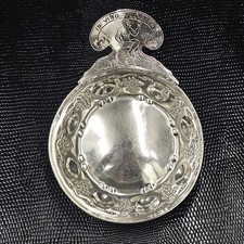 Tastevin argent massif minerve