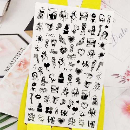 Stickers pour ongles 3d - ,