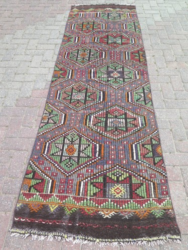 Coureur kilim turc vintage
