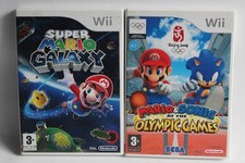 Wii Games Super Mario Galaxy + Mario & Sonic at the Olympic games (45181)