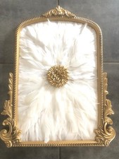 Cadre baguette dorée bois