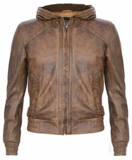 Manteau aviateur pilote marron